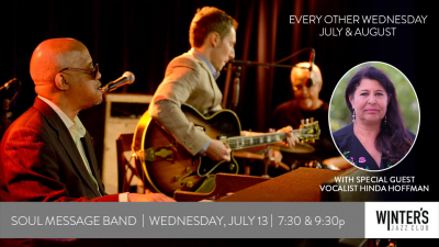Soul Message Band With Vocalist Hinda Hoffman at Winter's Jazz Club