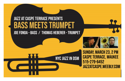 Joe Fonda & Thomas Heberer at Caspe Terrace