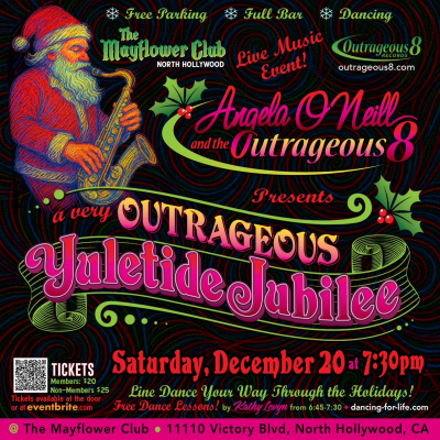 Yuletide Jubilee Dance With Guest Mary Bogue at The Mayflower Club - event poster Yuletide Jubilee Dance With Guest Mary Bogue at The Mayflower Club