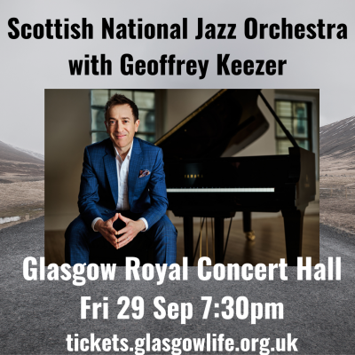 Scottish National Jazz Orchestra With Geoffrey Keezer at Glasgow Royal Concert Hall