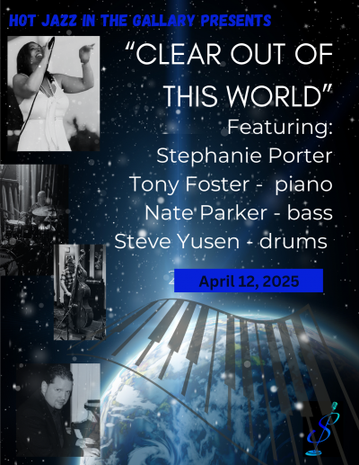Hot Jazz At The Gallery Proudly Presents The Stephanie Porter Band at Frederick Holmes & Co. Art Gallery
