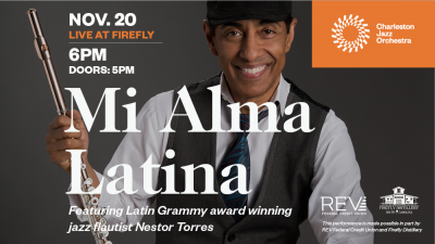 Live At Firefly: Mi Alma Latina With Nestor Torres at Firefly Distillery - event poster Live At Firefly: Mi Alma Latina With Nestor Torres at Firefly Distillery