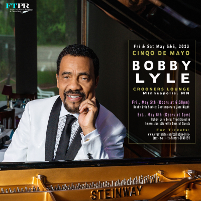 Bobby Lyle, Jazz In All Its Flavors (day 1) at Crooners Supper Club - event poster Bobby Lyle, Jazz In All Its Flavors (day 1) at Crooners Supper Club