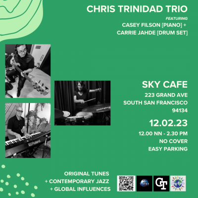 Chris Trinidad Trio at Sky Cafe