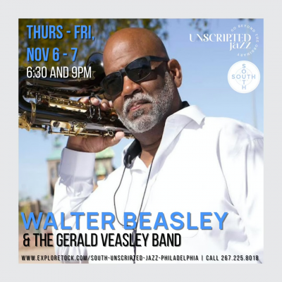 Thu, Nov 6 | Walter Beasley | 6:30pm Show