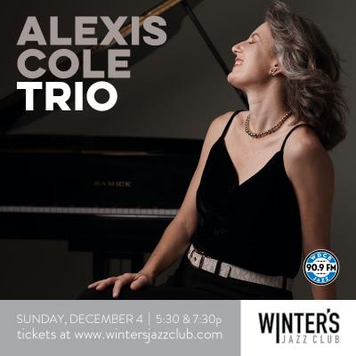 Alexis Cole Trio at Winter's Jazz Club