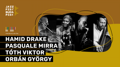 Hamid Drake | Pasquale Mirra | Tóth Viktor | Orbán György at Jazzfest Budapest at Trafó Kortárs Művészetek Háza
