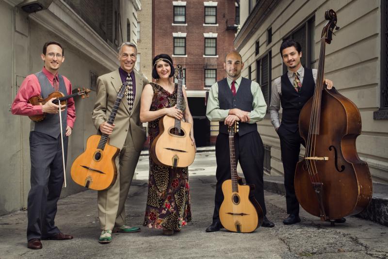 The Hot Club Of San Francisco at Django Reinhardt Birthday Festival at The Freight - event poster The Hot Club Of San Francisco at Django Reinhardt Birthday Festival at The Freight