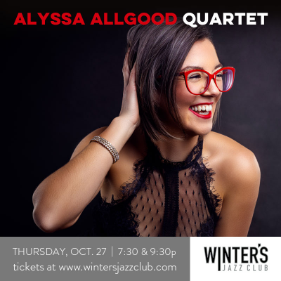 Alyssa Allgood Quartet at Winter's Jazz Club