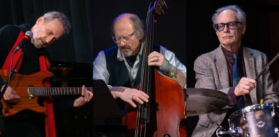 Dean Magraw, Gary Raynor, Jay Epstein at High Hat Restaurant