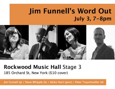 Jim Funnell's Word Out at Rockwood Music Hall Stage 3