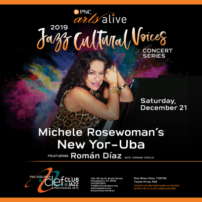 Michelle Rosewoman's New Yo-Ruba, Feat. Roman Diaz at Philadelphia Clef Club Of Jazz
