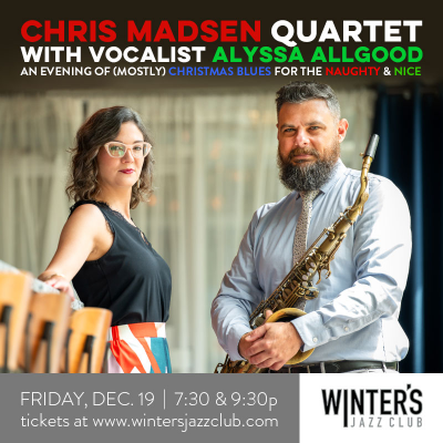 Chris Madsen Quartet With Alyssa Allgood