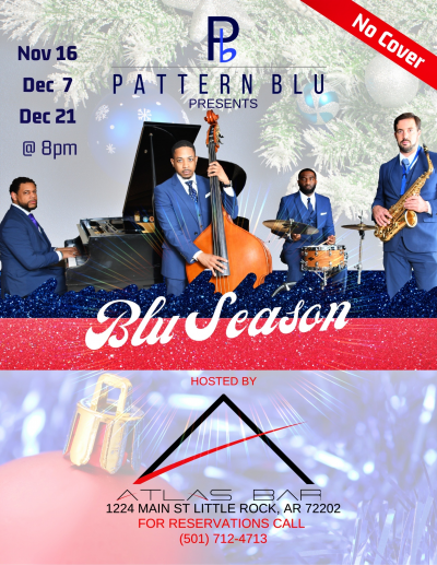 Pattern Blu at Atlas Bar