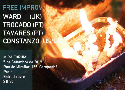 Constanzo/tavares/trocado/ward at Mira Forum - event poster Constanzo/tavares/trocado/ward at Mira Forum