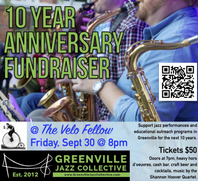 Gjc 10th Anniversary Fundraiser At Velo Fellow at The Velo Fellow