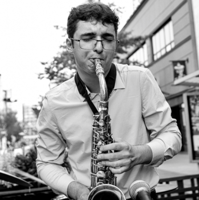 Saxophonist Nate Tota And His Septet at Chris' Jazz Cafe - event poster Saxophonist Nate Tota And His Septet at Chris' Jazz Cafe