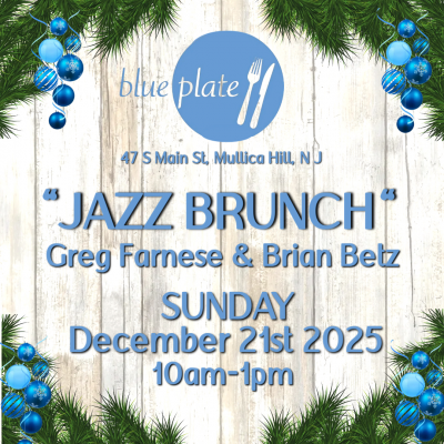 Greg Farnese & Brian Betz Duo at Blue Plate