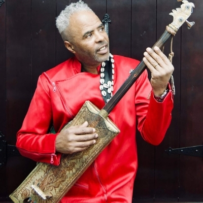 Free Event! An At Home Conversation: Hassan Hakmoun With Mike Rivard at World Music Institute - event poster Free Event! An At Home Conversation: Hassan Hakmoun With Mike Rivard at World Music Institute