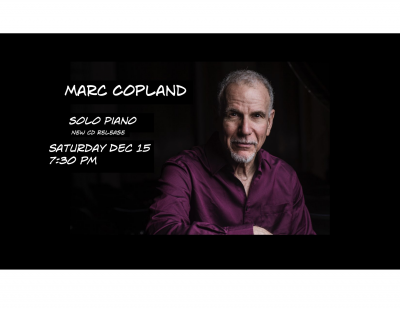 Marc Copland Solo Piano (cd Release) at New School Of Music - event poster Marc Copland Solo Piano (cd Release) at New School Of Music