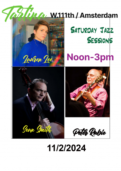 Tartina Saturday Jazz Brunch Sessions at Tartina