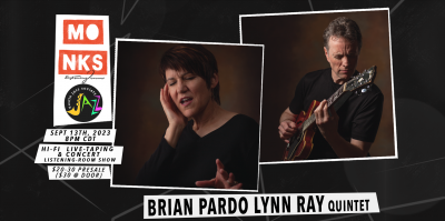 Austin Jazz Society Presents The Brian Pardo, Lynn Ray Quintet at Monks Jazz Club