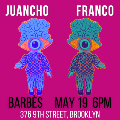 Juancho Herrera & Franco Pinna at Barbes - event poster Juancho Herrera & Franco Pinna at Barbes