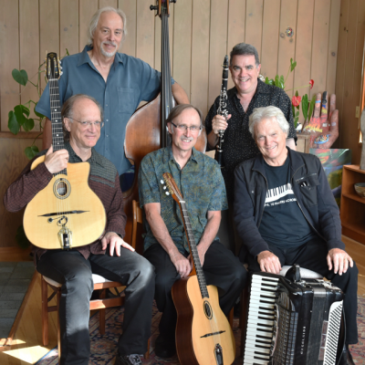 Eclair De Lune Jazz Ensemble at Bacheesos Mediterranean Restaurant - event poster Eclair De Lune Jazz Ensemble at Bacheesos Mediterranean Restaurant