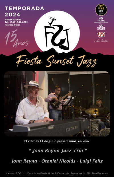 Jonn Reyna at Fiesta Sunset Jazz