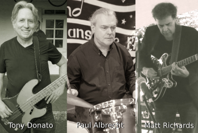 Matt Richards Power Trio Project at Elkins Central Train Station - event poster Matt Richards Power Trio Project at Elkins Central Train Station