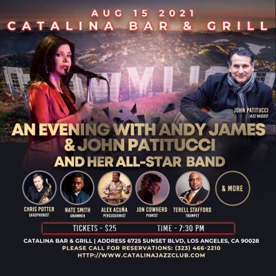 Andy James & John Patitucci at Catalina Jazz Club