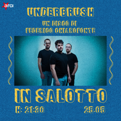 Fedderico Chiarofonte Trio at Circolo Arci La Freccia Ex Mattatoio - event poster Fedderico Chiarofonte Trio at Circolo Arci La Freccia Ex Mattatoio