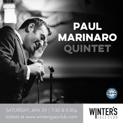 Paul Marinaro Quartet at Winter's Jazz Club