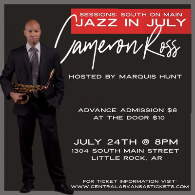 Jazz In July All Stars Cameron Ross at South on Main