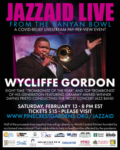 Wycliffe Gordon at Online Event