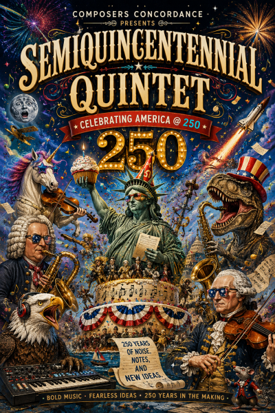 Composers Concordance Presents  Semiquincentennial Quintet:  Celebrating America @ 250
