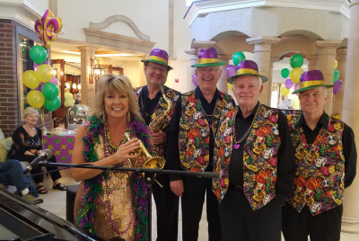 Cheryl Thurston's Mardi Gras Jazz at Voodoo Daddy's - event poster Cheryl Thurston's Mardi Gras Jazz at Voodoo Daddy's