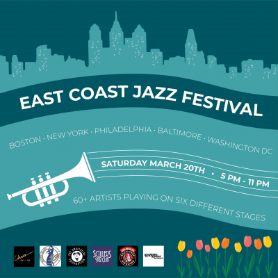 East Coast Jazz Festival at Chris' Jazz Cafe - event poster East Coast Jazz Festival at Chris' Jazz Cafe