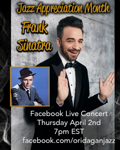 Ori Dagan Sings The Music Of Frank Sinatra On Facebook Live Stream at Facebook Live