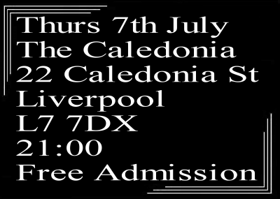 Speakeasy Bootleg Band - Sliced Bread And Aliens At The Caledonia Thurs 7th July   at The Caledonia