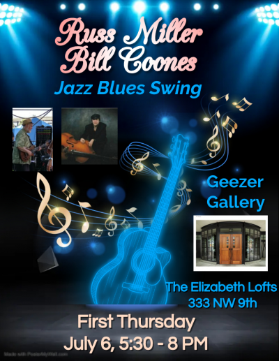 Russ Miller Bill Coones First Thursday Elizabeth Lofts at The Elizabeth Lofts