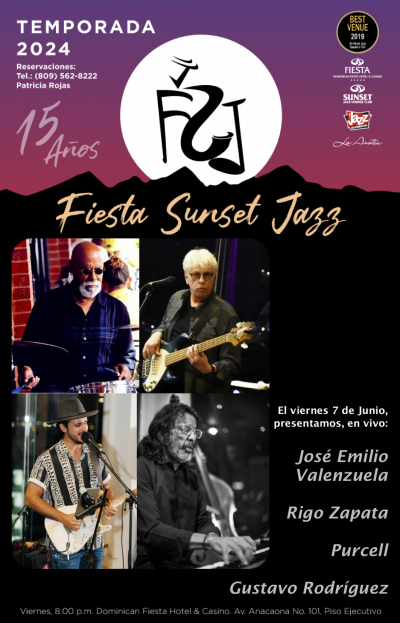Jose Emilio Valenzuela at Fiesta Sunset Jazz