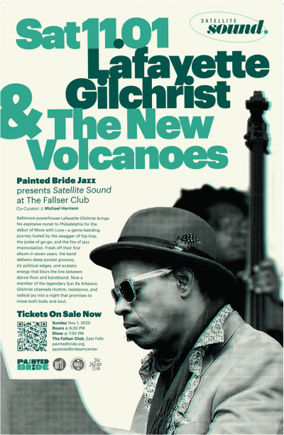 Philly Debut Of Lafayette Gilchrist & New Volcanoes: Move With Love at The Fallser Club