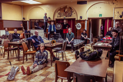 Flat Earth Society Orchestra at California Jazz Conservatory