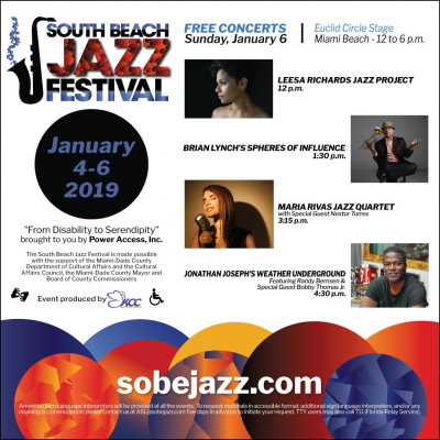Free Performances At The South Beach Jazz Festival On Lincoln Road. at South Beach Jazz Festival at Euclid Circle -- Main Stage