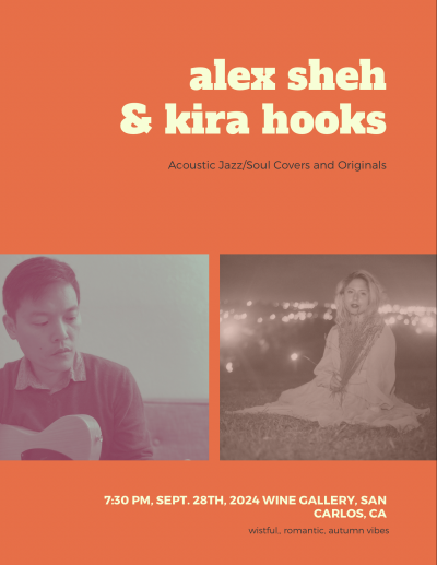 Alex Sheh & Kira Hooks at Wine Gallery 890