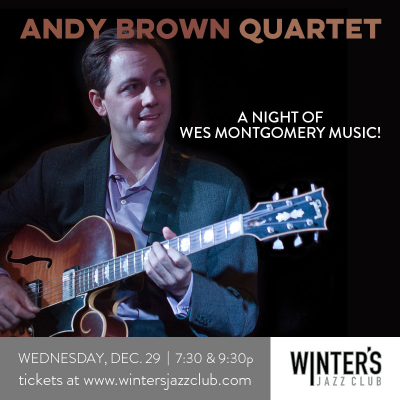 Andy Brown Quartet at Winter's Jazz Club