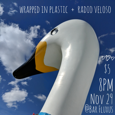 Wrapped In Plastic + Radio Veloso at Bar Fluxus