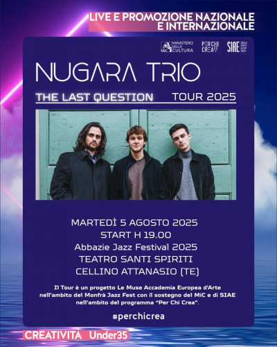 Nugara Trio at Abbazie Jazz Festival