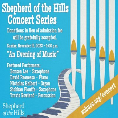 Sunday Sonatas @ Shepherd Of The Hills at Shepherd Of The Hills UCC - event poster Sunday Sonatas @ Shepherd Of The Hills at Shepherd Of The Hills UCC
